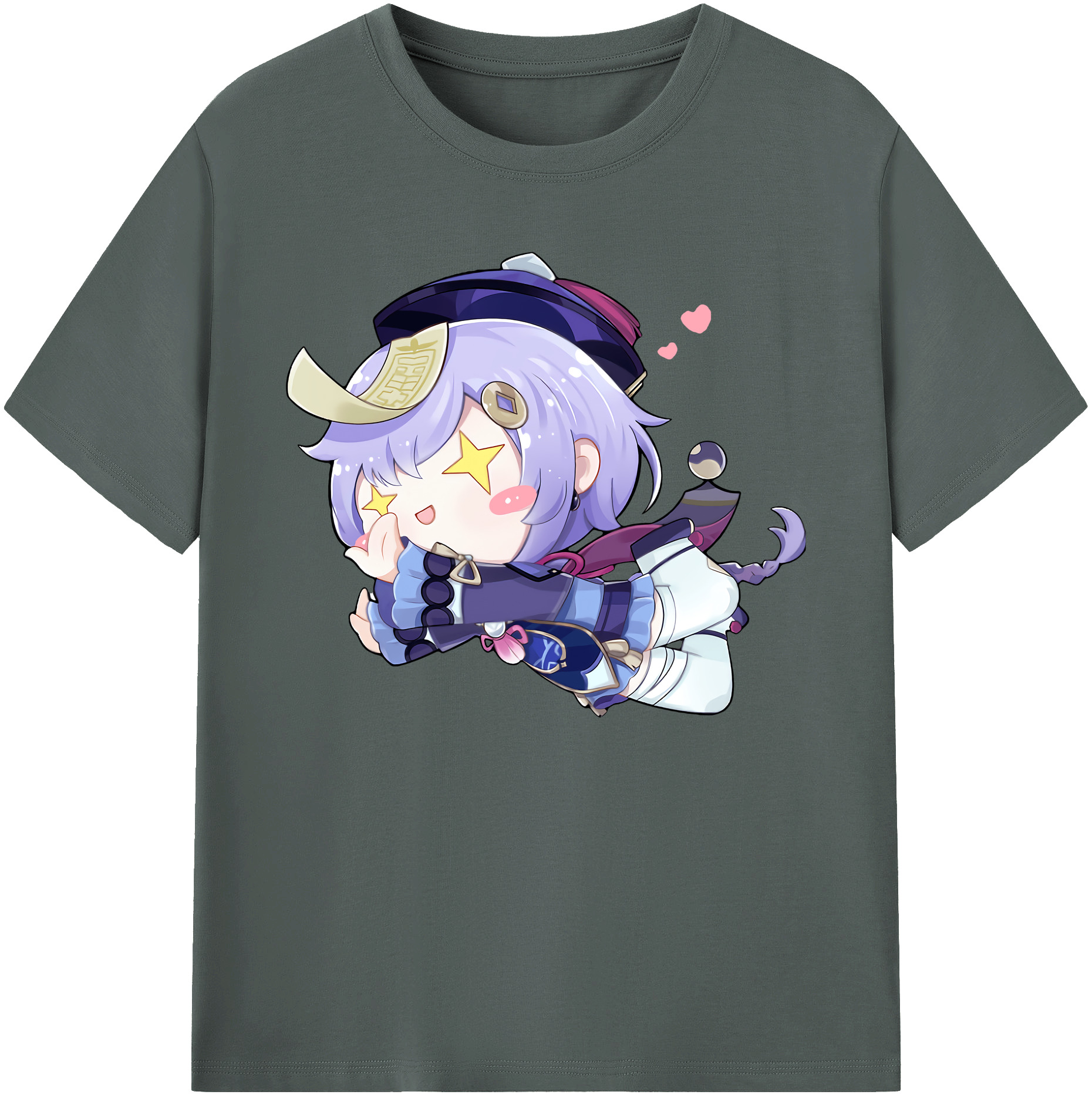 げんし神 七七 なな  genshin Nana 綿100％ メンズ半袖Tシャツ｜肌触りやわらか＆通気性